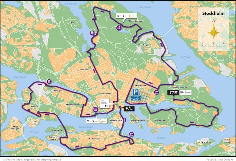 Stockholm bisiklèt kat jeyografik