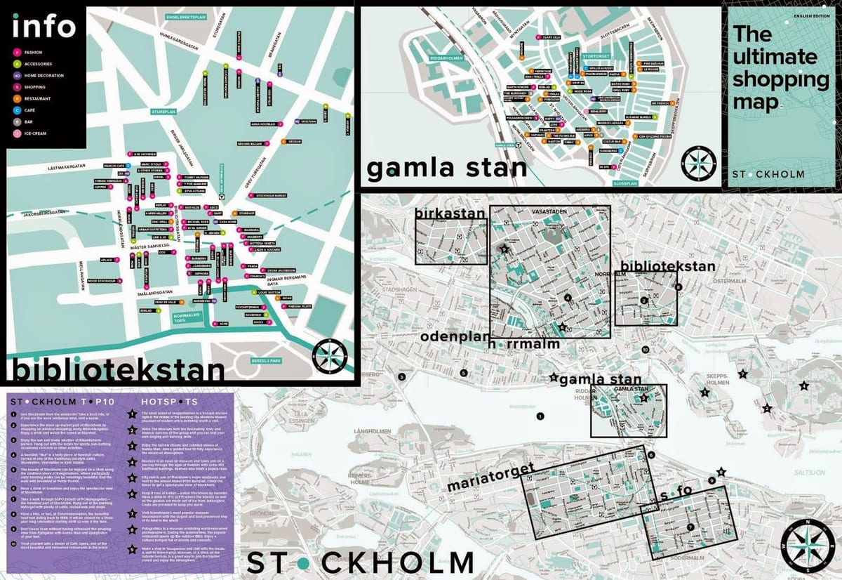 kat jeyografik nan Stockholm fè makèt