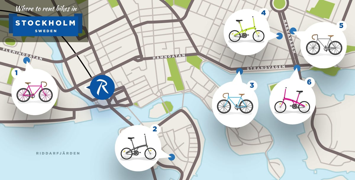 Stockholm vil la bisiklèt kat jeyografik