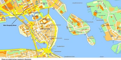 Kat jeyografik nan Stockholm tèminal kwazyè